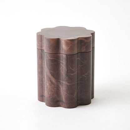 Cumulus Alabaster Tall Boxes - Chocolate