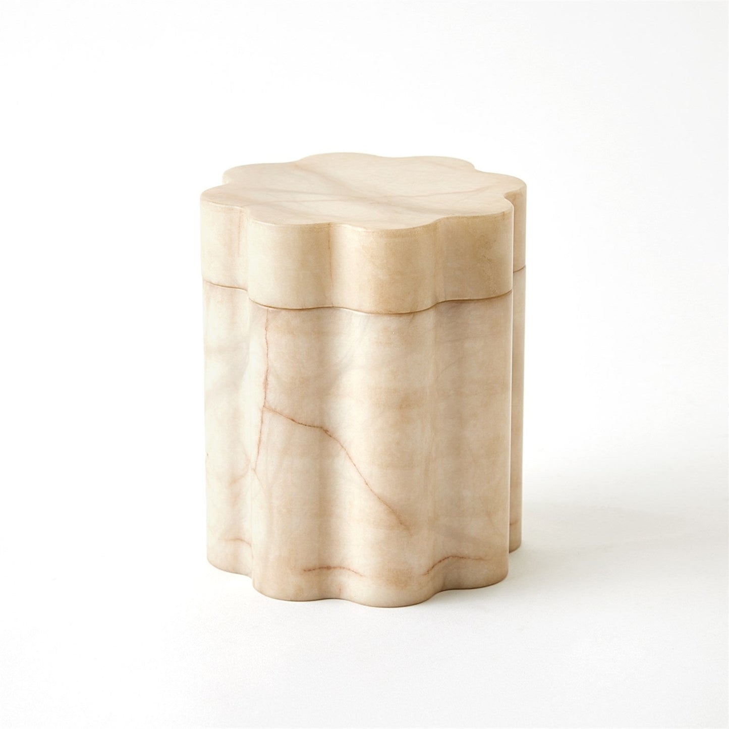 Cumulus Alabaster Tall Boxes - Cream
