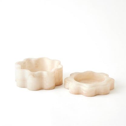 Cumulus Alabaster Wide Boxes - Cream