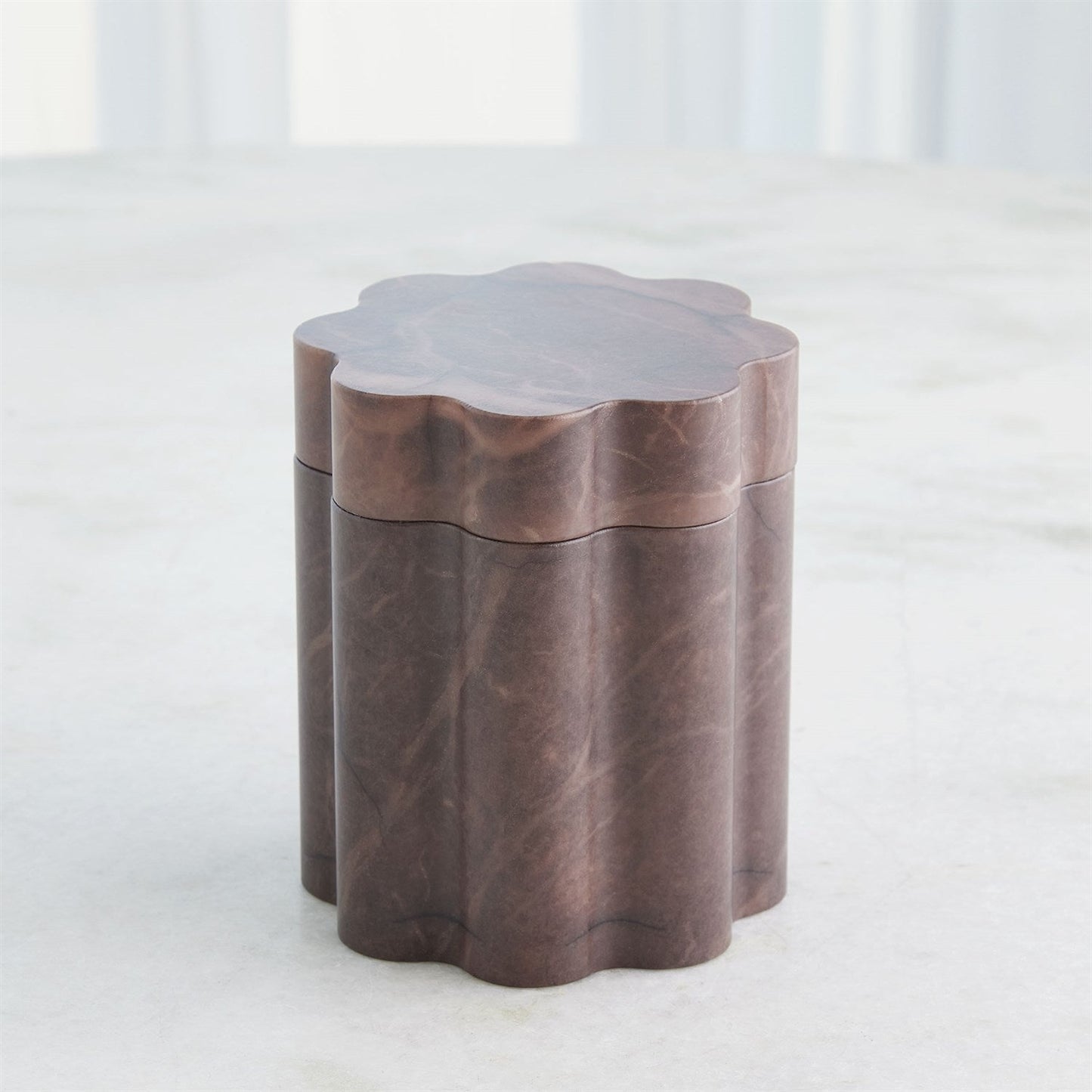 Cumulus Alabaster Tall Boxes - Chocolate