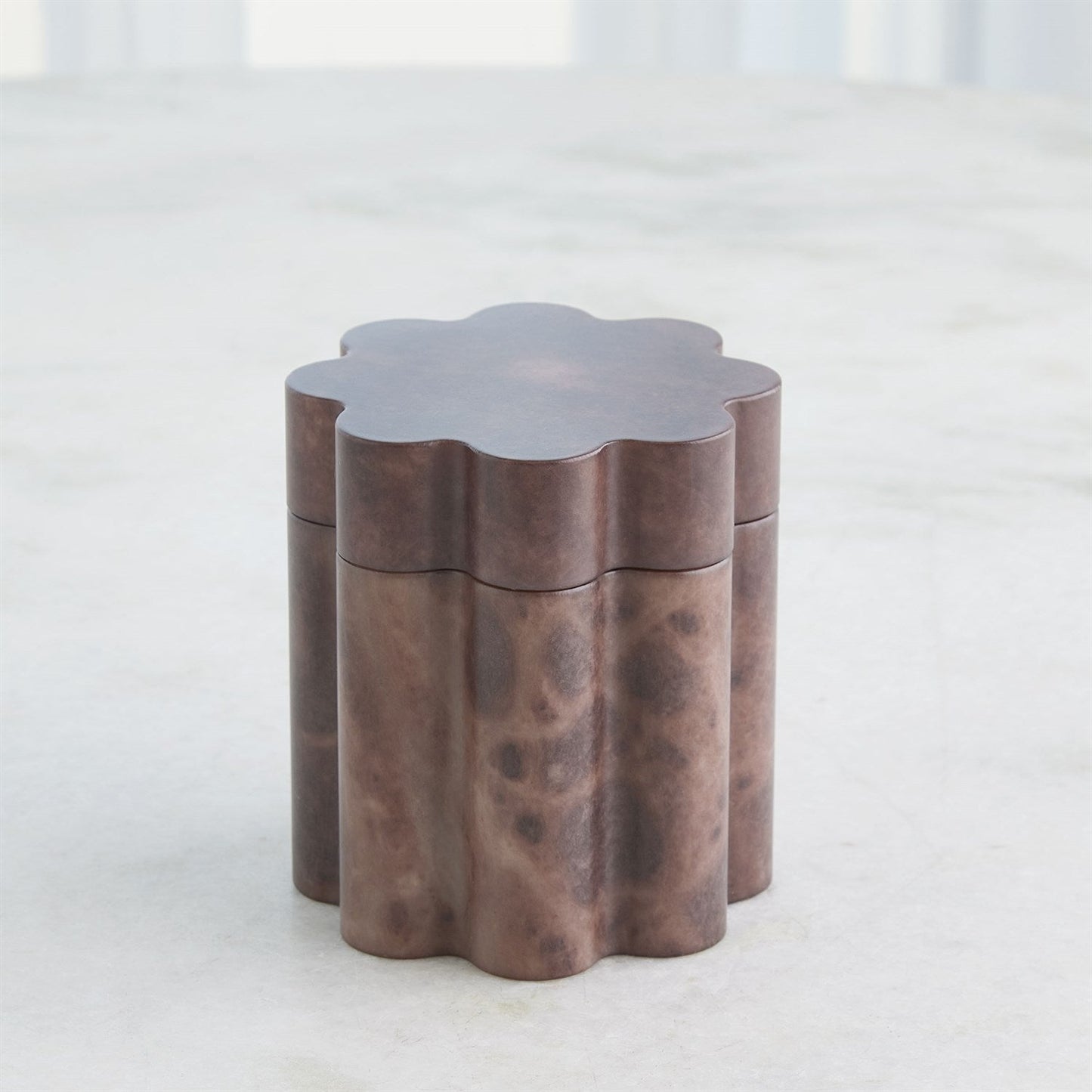 Cumulus Alabaster Tall Boxes - Chocolate