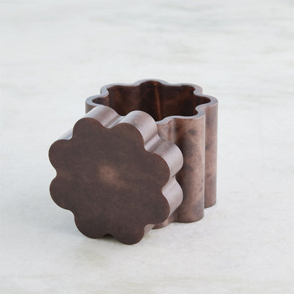 Cumulus Alabaster Tall Boxes - Chocolate