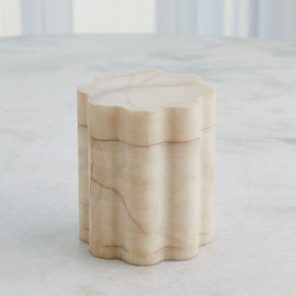 Cumulus Alabaster Tall Boxes - Cream