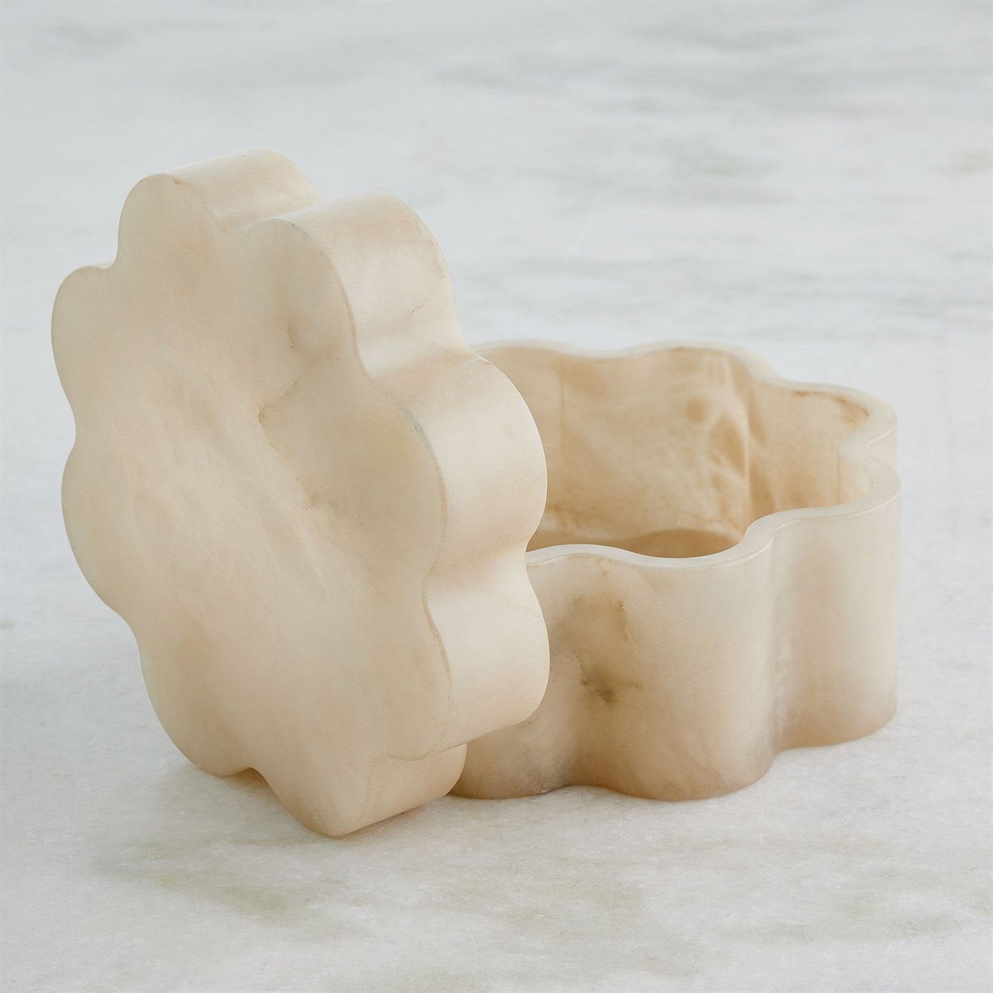 Cumulus Alabaster Wide Boxes - Cream